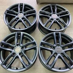 ユーロテック◆スタッドレス用に!!16in 6.5J IS48 5/112 ハブ径57ｍｍ◆アウディA3 ゴルフ5/6/7/8 ゴルフトゥーラン などに