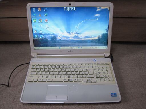 Win11Pro最新バージョン 富士通LIFEBOOK/AH54/G★メモリ8GB★新品SSD512GB★Office2021★Webカメラ★無線
