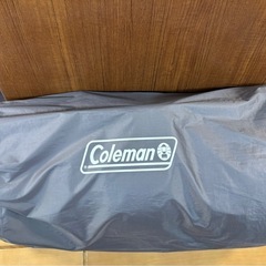 Coleman インフレーターマット ダブル グレー 寝心地抜群