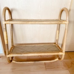 ハンドメイドラタンラック