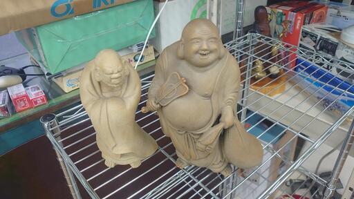 【２つの値段❗】布袋様 陶器 インテリア 七福神 置物　焼き物