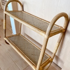 ハンドメイドラタンラック