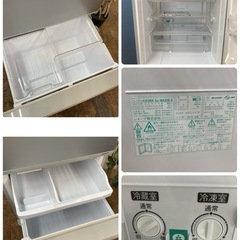 S280 ⭐ SHARP 3ドア冷蔵庫（350L どっちもドア)15年製 SJ-WA35B 