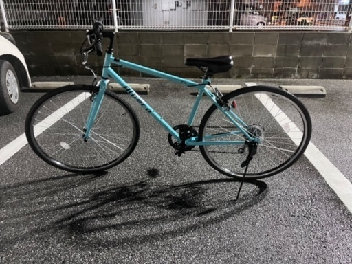 極美品　自転車　5段ギア　防犯登録済