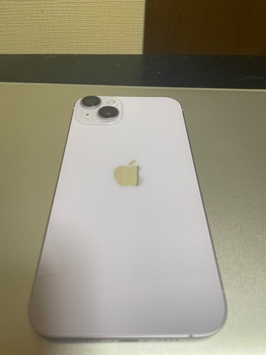 美品！iPhone14Plus パープル　128GB（バッテリー100%）