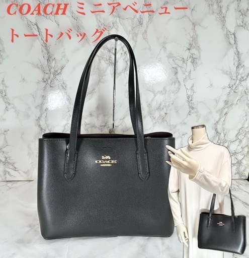 【極美品】COACH コーチ ミニアベニュー レザー ゴールド金具