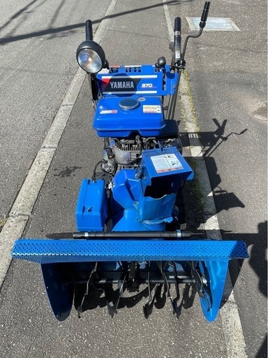 中古 ヤマハ除雪機 おまけ付