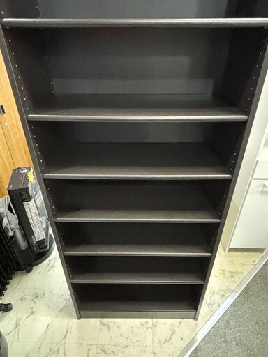 6300円 オープン本棚 ダークブラウン 高さ178cm - 本棚
