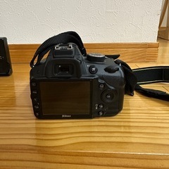 引取者様決定　ニコンＤ3200   ダブルレンズキット  初心者におすすめ