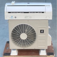 取付け可 ! ! ◇シャープ エアコン 6畳用 2020年製 内部洗浄 プラズマクラスター 100V AY-L22TD 洗浄済み ! 保証付 ! !