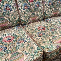 希少 1980’s ERCOLアーコール ソファ オリジナルファブリック 希少 1980's ERCOLアーコール ソファ オリジナルファブリック