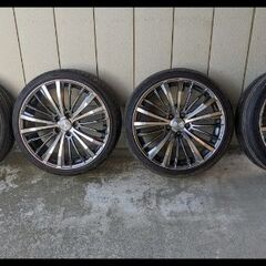 ☆下取り・交換可能☆225／35／R19☆普通タイヤ☆ホイール・タイヤ4本