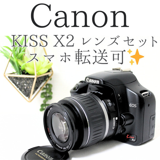 Canon Kiss X2 標準ズームレンズセット 美品✨ 付属品多数✨ 一眼レフカメラ