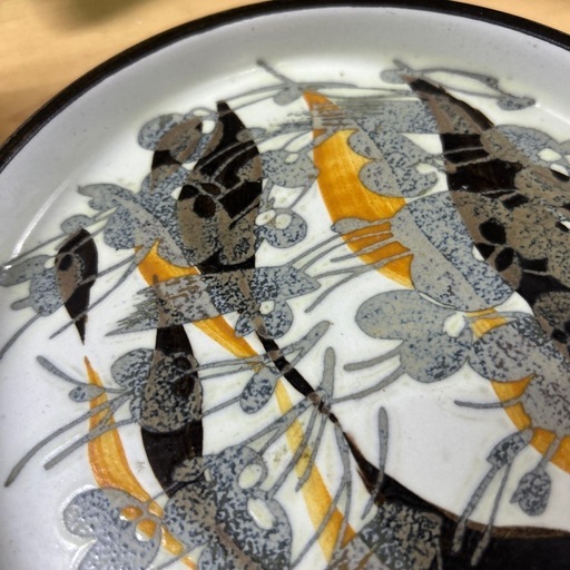 北欧ヴィンテージ ロイヤルコペンハーゲン バッカ 丸皿 17cm - 和皿 