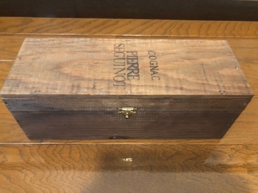 未開栓☆稀少酒 木箱付☆ピエールセギュノーコニャック グランド