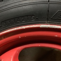 新品Sタイヤ A050 165/55R14 14インチ5.5jj+38 2本