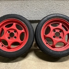 新品Sタイヤ A050 165/55R14 14インチ5.5jj+38 2本
