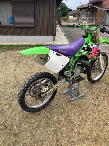 カワサキ　KX125 2ストエンジンレーサー車両