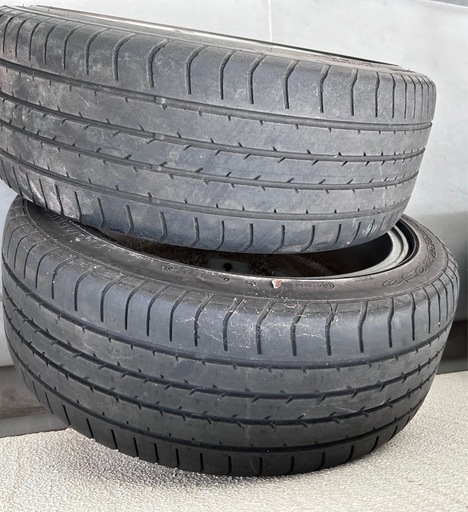 LX570 中古ｱﾙﾐ&ｽﾀｯﾄﾞﾚｽ【285/50R20】四本 285/50R20 スタッドレス