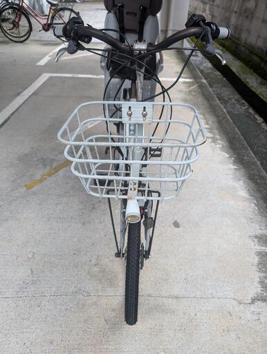 電動自転車BS BIKKE モブ　20インチ　3段　9.6Ah充電器あり ブリヂストン bikke MOB 子供乗せ電動自転車 9.9Ah 24インチ/20インチ