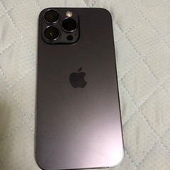 iPhone14promax ディープパープル　128gb SIMフリー