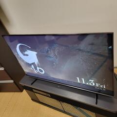 ■超美品■高年式／４Ｋ内蔵４３型液晶テレビ