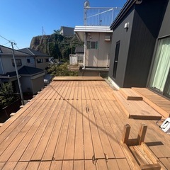 ウッドデッキ　材料