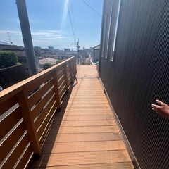 ウッドデッキ　材料