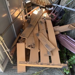 ウッドデッキ　材料