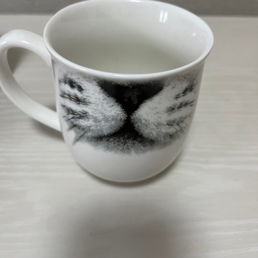 新品未使用 フランフラン ファニーノーズマグ 猫 キャットマグカップ