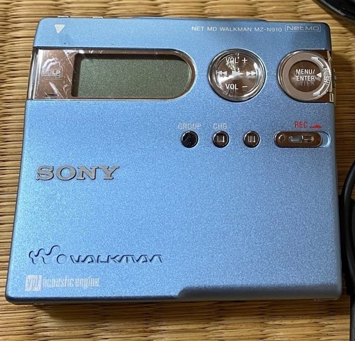 ジャンク◇ソニー SONY MDウォークマン MZ-N910|家電、AV、カメラ ジャンク◇ソニー SONY MDウォークマン MZ-N910|家電、AV、カメラ