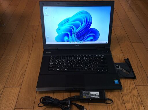 【昇段成立】NECノートパソコン　VerasaPro PC-VK25LANCJ　Win11　Corei3　メモリ4GB　SSD128GB　Office2021　DVD-ROM　無線LAN