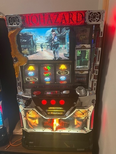 バイオハザード5★エンターライズ★ コイン不要機付き！ スロット 5号機 実機