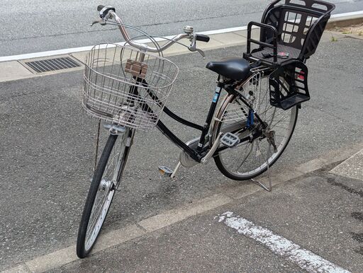 シティサイクル 27インチ　チャイルドシート付き