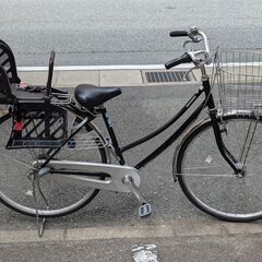 シティサイクル 27インチ　チャイルドシート付き