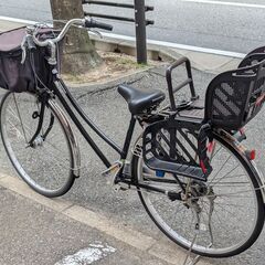 シティサイクル 27インチ　チャイルドシート付き