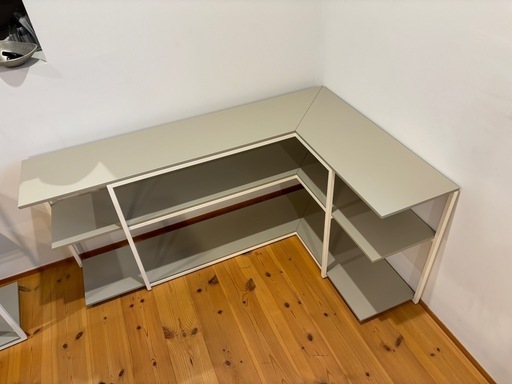 boconcept ボーコンセプト グレー コーナースチールラック boconcept