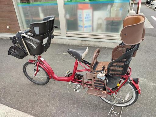 子供二人乗せ自転車　３人乗り自転車