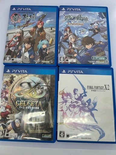 PSVITA PCH-1000 ソフト4本付き 中古