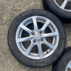 ②155/65R14 ノーマルタイヤ付き　ダイハツ純正ホイール　4本