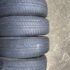 ②155/65R14 ノーマルタイヤ付き　ダイハツ純正ホイール　4本