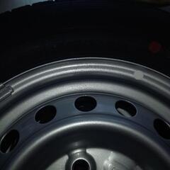 週末限定 ハイゼットカーゴ 純正ホイール タイヤセット 5本 スペアタイヤ含む