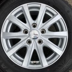 スタッドレス早期割引！195/65R15付き中古スタッドレスタイヤホイール4 