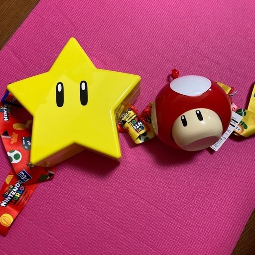 ユニバ　ポップコーンバケット　マリオ