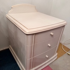 ナイトテーブル　大塚家具　カンティーニュ松永工房