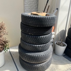 【冬用スタットレス】マツダボンゴ用 後輪ダブルタイヤ 冬用スタットレス】マツダボンゴ用 後輪ダブルタイヤ