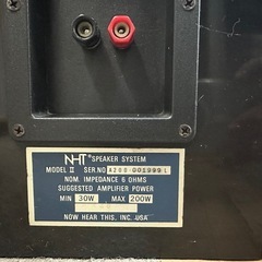 NHT model2 ペア　スピーカー　Made in USA