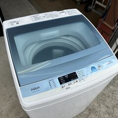 【動作保証あり】AQUA アクア 2017年 AQW-GS70E 7.0kg 洗濯機【管理KRS692】