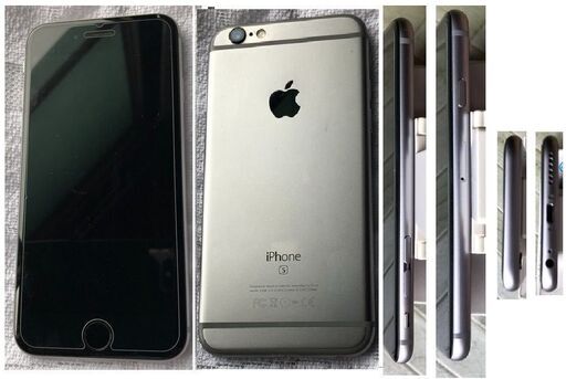 ■ 超美品iphone 6s softbsnk simフリ－ 64GB ﾊﾞｯﾃﾘ100%能力 画面綺麗 アクティベ－ションロック解除済