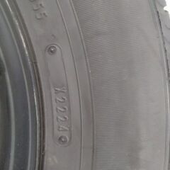 ハイエース新車外し ダンロップ195/80r15サマータイヤ